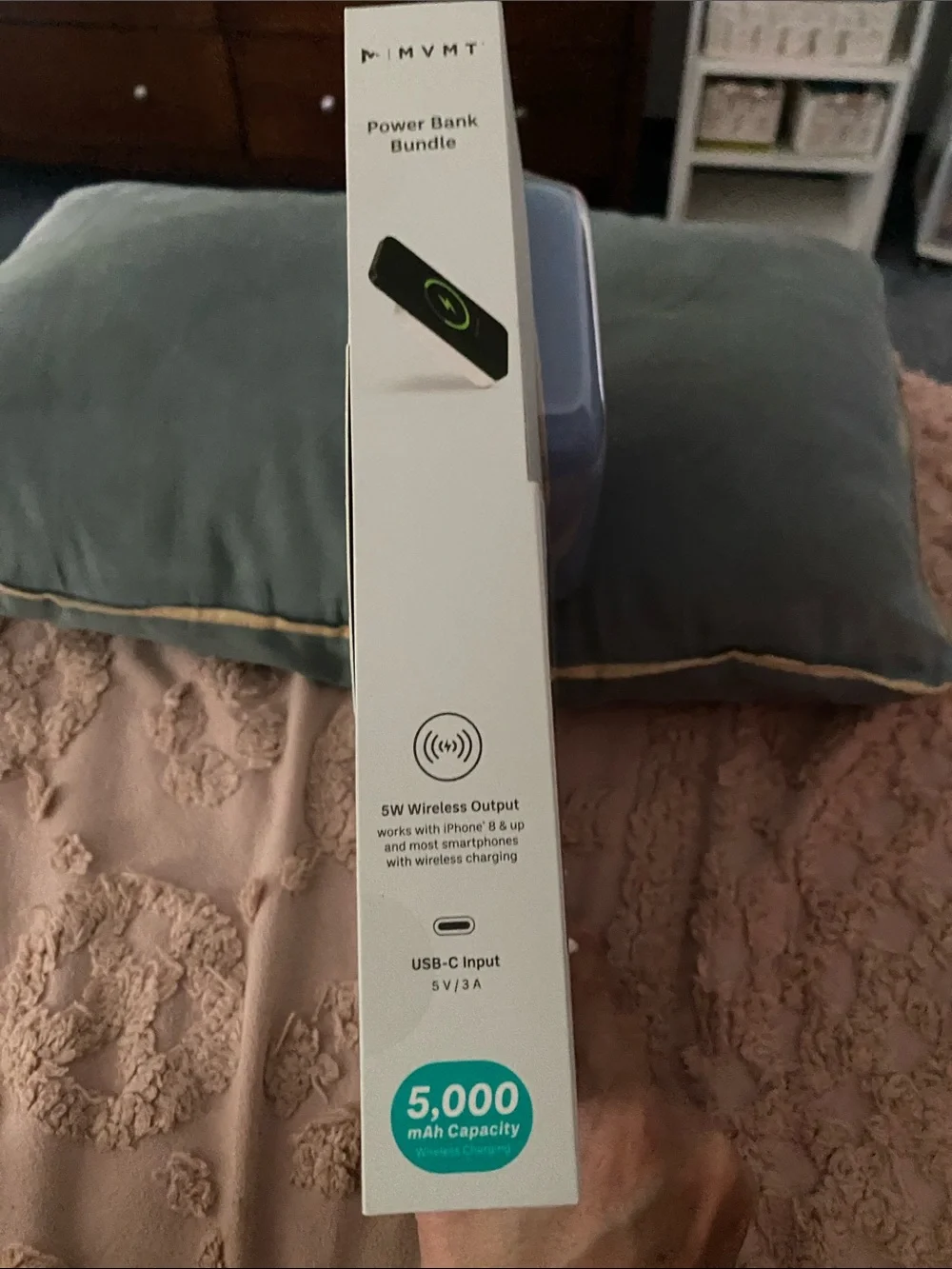 MVMT Light Blue 4-Piece Power Bank Bundle